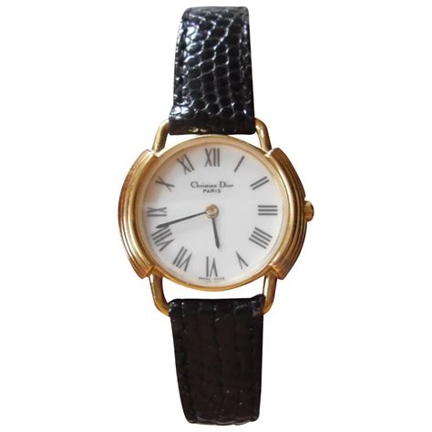 vintage christian dior ladies watches|christian dior watches 1980s.